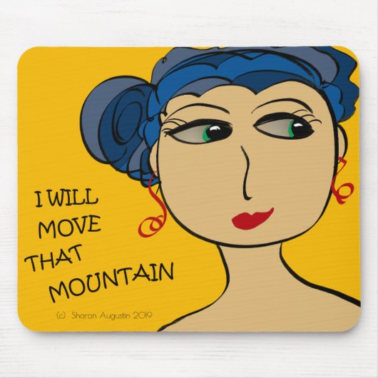 IK ZAL DAT MOUNTAIN VERPLAATSEN MUISMAT (Voorkant)