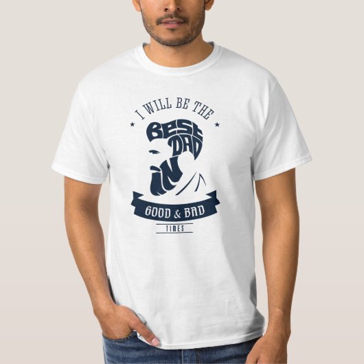 Ik zal de Beste Papa in Goede & Slechte Tijden T-shirt (Voorkant)