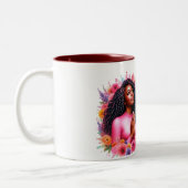 Ik zal de Heer zegenen! Tweekleurige Koffiemok (Links)