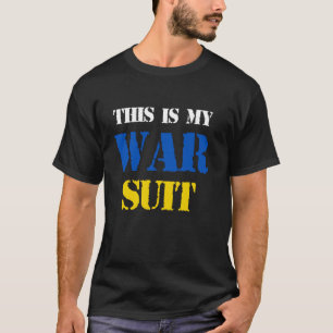 Ik zal de kostuums dragen als deze oorlog voorbij t-shirt
