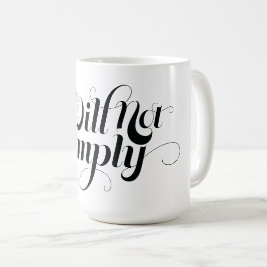 Ik zal de Mok niet naleven (Voorkant rechts)