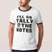 Ik zal de stemmingen houden t-shirt (Voorkant)