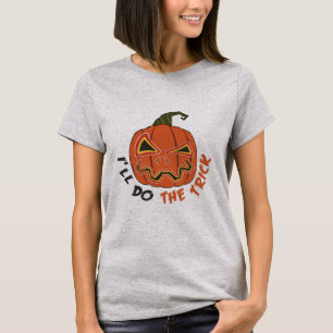 IK ZAL DE TRICK DOEN VOOR HALLOWEEN SCARY HALLOWEE T-SHIRT