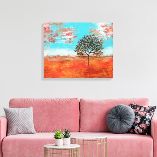 Ik zal decoratie canvas afdrukken van originele ku (Insitu (Woonkamer))