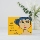 IK ZAL DIE BERG - DE INDIVIDUELE KAART VAN DE (Staand voorkant)