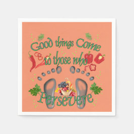 Ik zal doorgaan servet