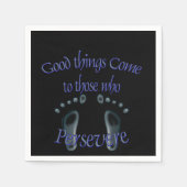 Ik zal doorgaan servet (Voorkant)