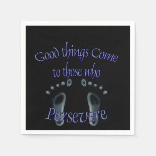 Ik zal doorgaan servet (Voorkant)