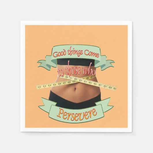 Ik zal doorgaan servet (Voorkant)