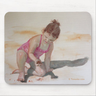 Ik zal een berg bouwen muismat