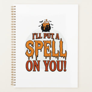 Ik Zal Een Spreuk Over Je Uitspreken Halloween Ket Planner