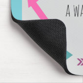 Ik zal een weg maken Mousepad Muismat (Hoek)