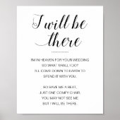 Ik zal er een herdenkingsbruiloft zijn poster (Voorkant)