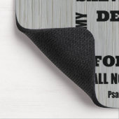 Ik zal geen Bijbelverversie verplaatsen Muismat (Hoek)