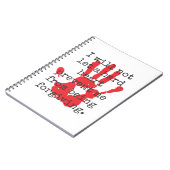 Ik zal geen harde kern laten horen - Inspirerend o Notitieboek (Linkerzijde)