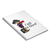 Ik zal gehoord worden notitieboek (Rechterzijde)