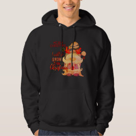 IK ZAL GNOME ZIJN VOOR CHRISTMAS grappige kerst Hoodie