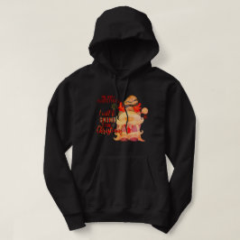 IK ZAL GNOME ZIJN VOOR CHRISTMAS grappige kerst Hoodie