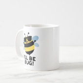 Ik zal grappig filmfraam bee worden koffiemok (Voorkant links)