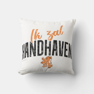 Ik zal Handhaven Cushion, Dutch Motto Kussen
