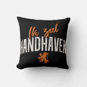 Ik zal Handhaven Cushion, Dutch Motto Kussen