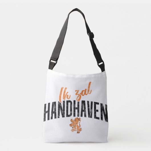 Ik zal Handhaven Dutch Motto Bag Crossbody Tas (Voorkant)