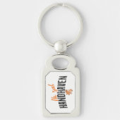 Ik zal Handhaven Dutch Motto Keyring Sleutelhanger (Voorkant)