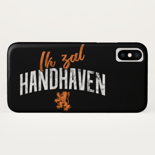 Ik zal Handhaven Dutch Motto Phone Case (Achterkant (horizontaal))