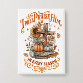 Ik zal hem prijzen... button (Voorkant)