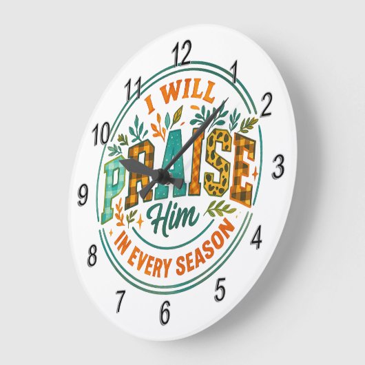 Ik zal hem prijzen... grote klok (Hoek)