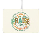 Ik zal hem prijzen... luchtverfrisser (Achterkant)