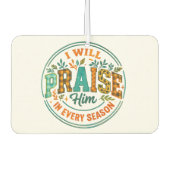 Ik zal hem prijzen... luchtverfrisser (Voorkant)