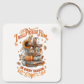 Ik zal hem prijzen... sleutelhanger (Achterkant)