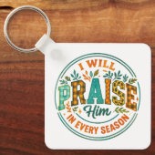 Ik zal hem prijzen... sleutelhanger (Voorkant)