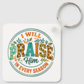 Ik zal hem prijzen... sleutelhanger (Achterkant)