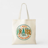 Ik zal hem prijzen... tote bag (Achterkant)