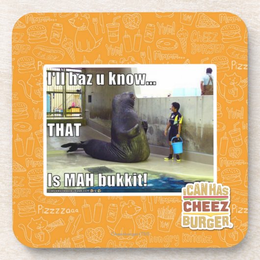 Ik zal het je laten weten bier onderzetter (Voorkant)