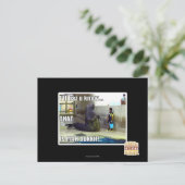 Ik zal het je laten weten briefkaart (Staand voorkant)