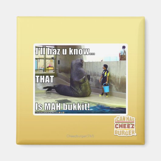 Ik zal het je laten weten magneet (Voorkant)