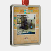 Ik zal het je laten weten metalen ornament (Rechts)