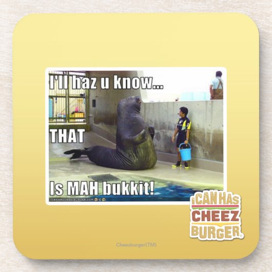 Ik zal het je laten weten onderzetter (Voorkant)