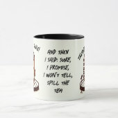 Ik zal het niet vertellen, belofte - Standup Comed Mok (Midden)