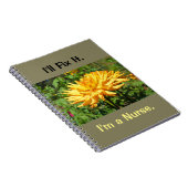 Ik zal het notebook repareren Ik ben een Zuster ca Notitieboek (Rechterzijde)