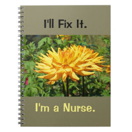 Ik zal het notebook repareren Ik ben een Zuster ca Notitieboek