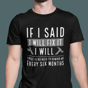 Ik zal het oplossen t-shirt