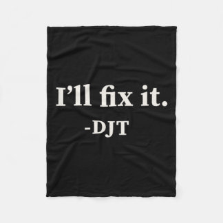 Ik zal het oplossen Trump 2024 Win Victory Winner  Fleece Deken