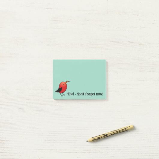 "Ik zal het posten. Vergeet het nu niet! Post-it® Notes (Op bureau)