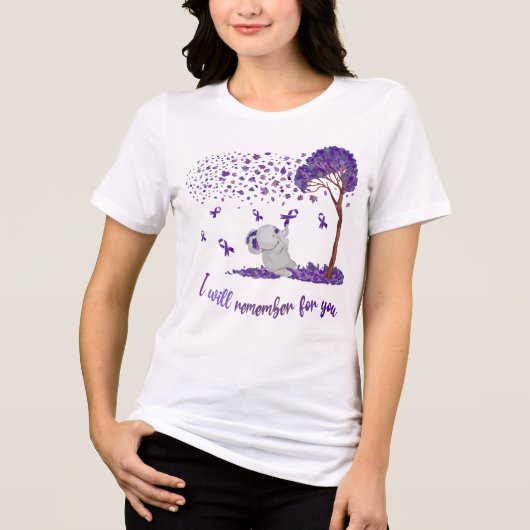 Ik zal het voor je onthouden T-shirt (Voorkant)
