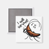 Ik zal het zingen van Roach - Magnet overleven (Voorkant / Achterkant)