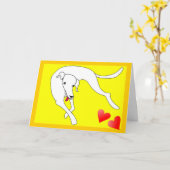 Ik zal hier altijd voor je zijn kaart (Gele Bloem)